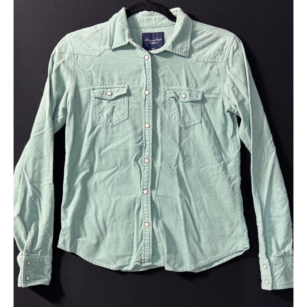 American Eagle Button Down Shirt Women's Small